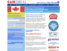 Tablet Screenshot of candrug.com